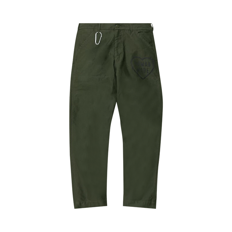 Human Made Print Chino Pants "Olive Drab"
