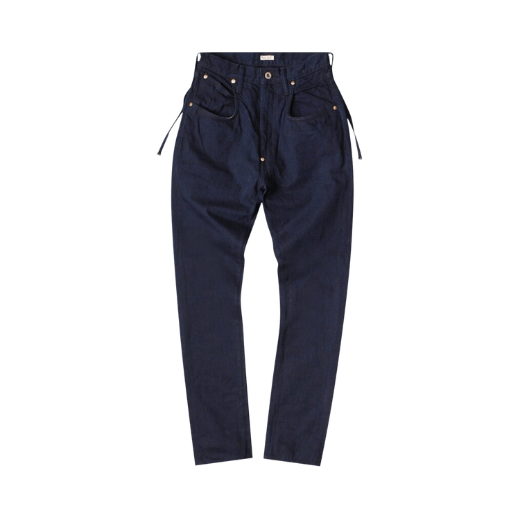 Kapital 14 Oz Denim Ringoman Pants "Indigo"