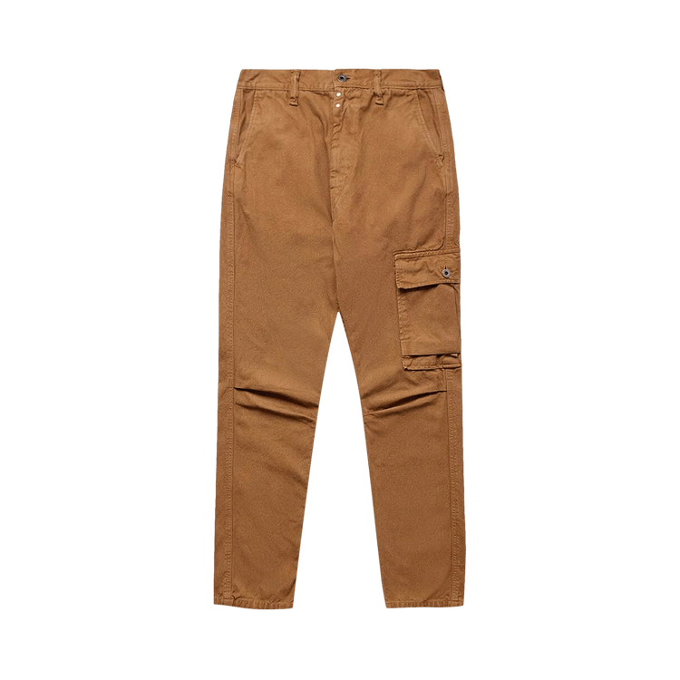 Kapital Light Canvas Ringoman Cargo Pants "Gold"