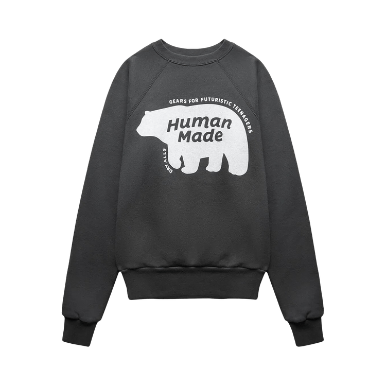 Human Made Raglan Crewneck Sweatshirt "Black"