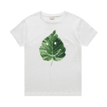 Kapital 20/-Jersey Crew Tee (Smile Leaf) "White"