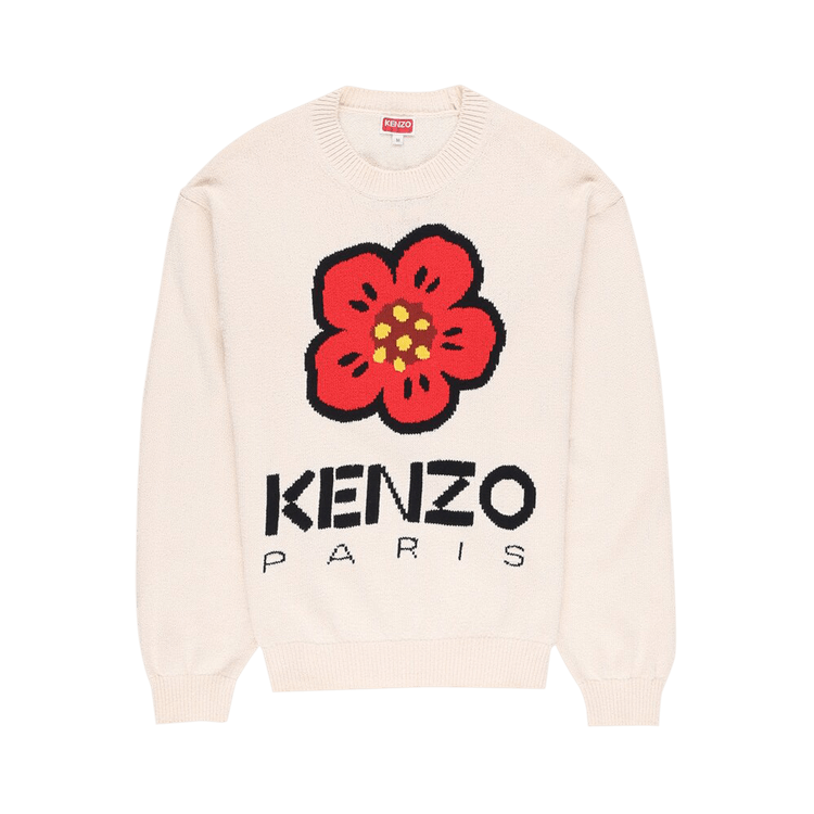 Kenzo Boke Flower Jumper "Off White"