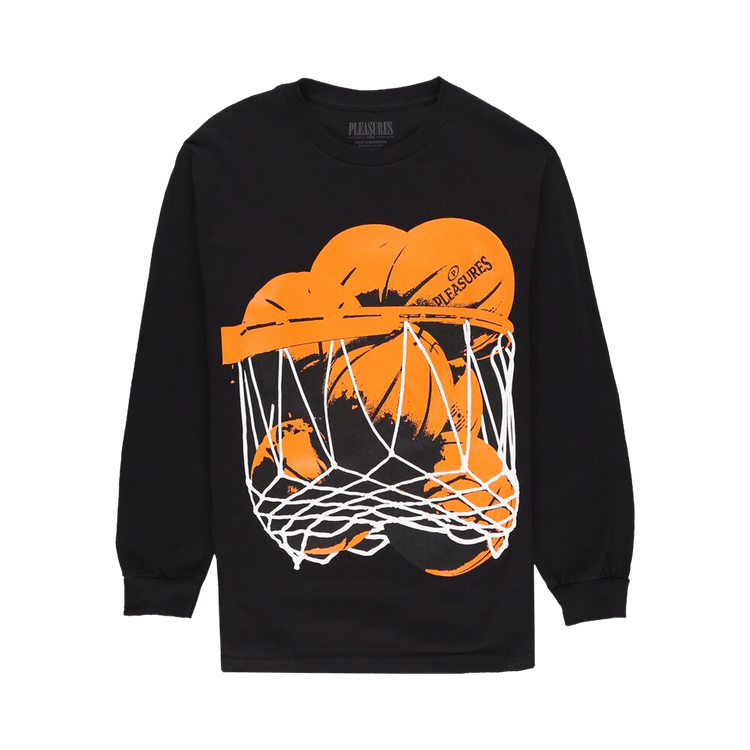 Pleasures Hoops Long-Sleeve "Black"