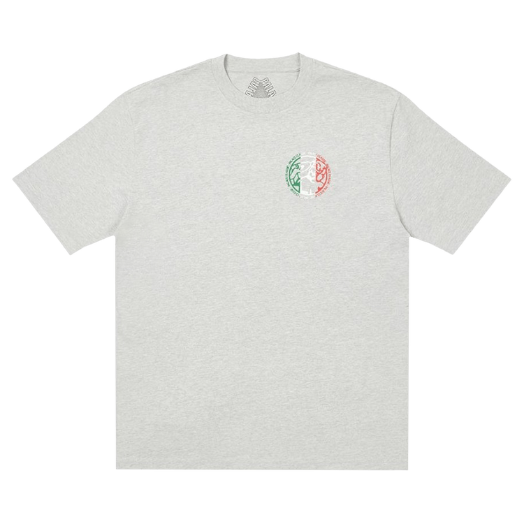 Palace Classico T-Shirt "Grey Marl"