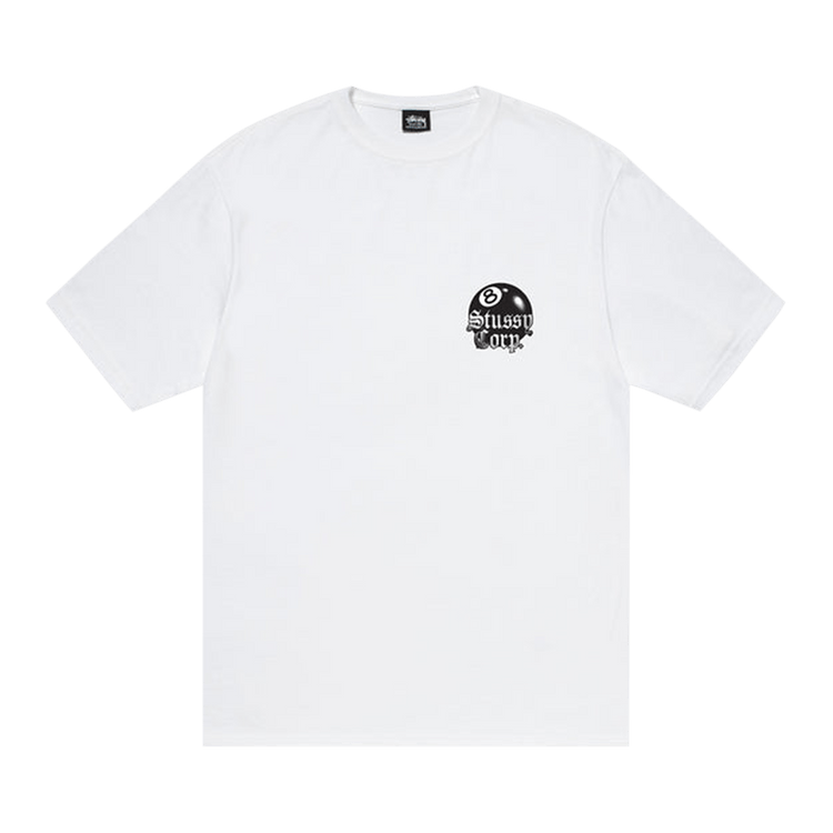 Stussy 8 Ball Corp. Tee "White"