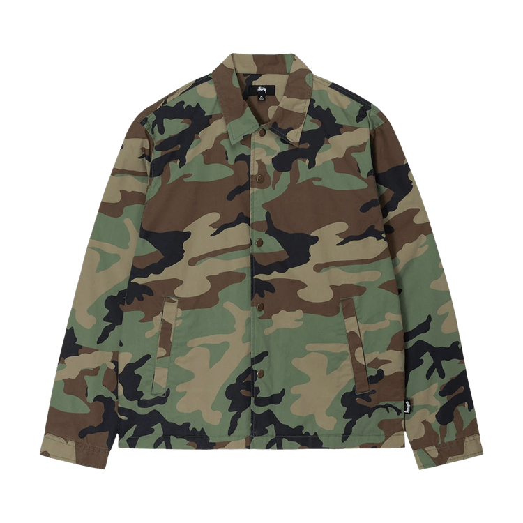 Stussy Coach Shirt "Camo"