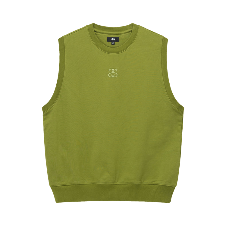Stussy Ss-Link Fleece Vest "Green"