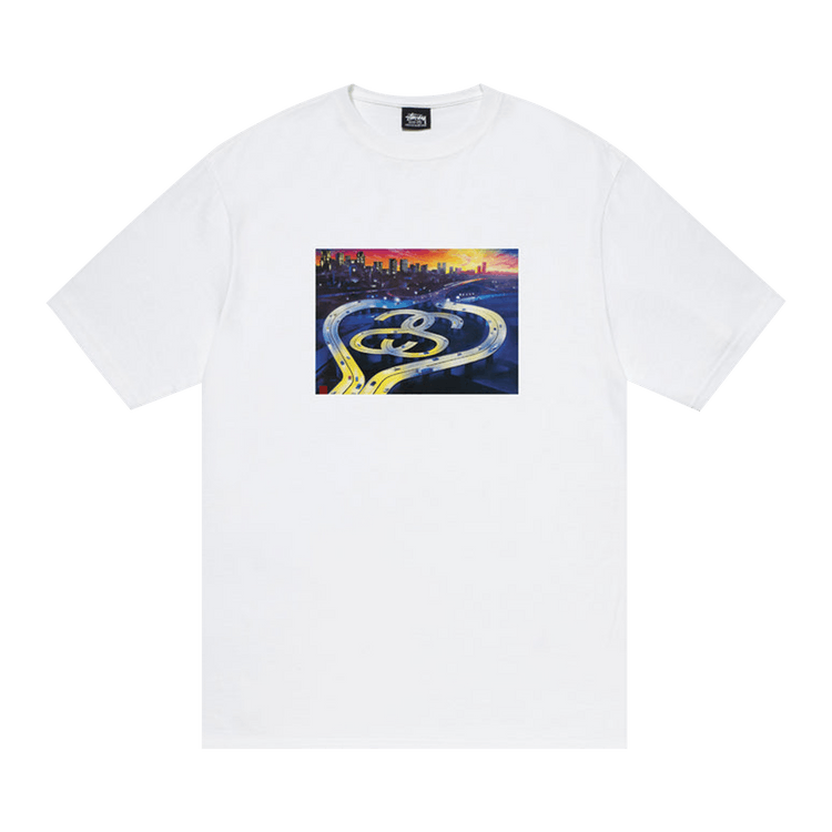 Stussy SS Highway Tee "White"