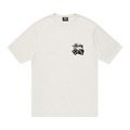 Stussy Dice Pigment Dyed Tee "White"