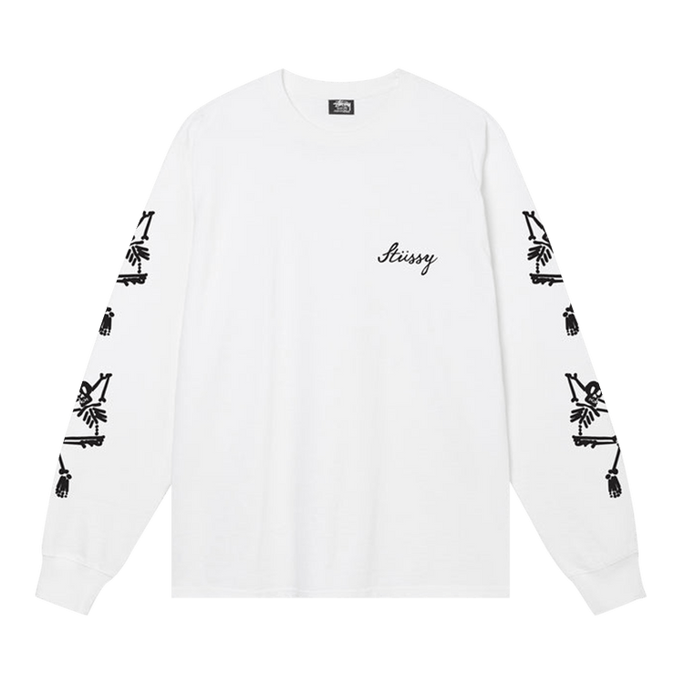 Stussy Paradise Lost Long-Sleeve Tee "White"