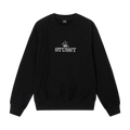 Stussy Glamour Pigment Dyed Crew "Black"
