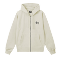 Stussy Basic Zip Hoodie "Stone"
