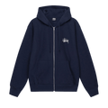 Stussy Basic Zip Hoodie "Navy"