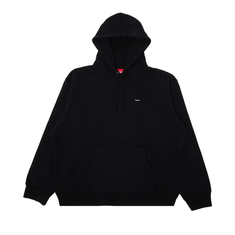 Supreme Small Box Hooded Sweatshirt "Black"