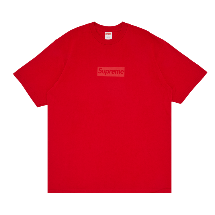 Supreme Tonal Box Logo Tee "Red"