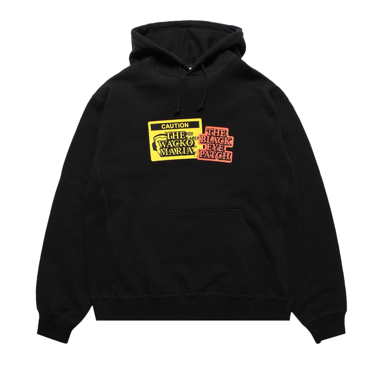 Wacko Maria x BlackEyePatch Pullover Hooded Sweatshirt "Black"