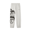 Off-White Faces Slim Sweatpants "Grey/Black"