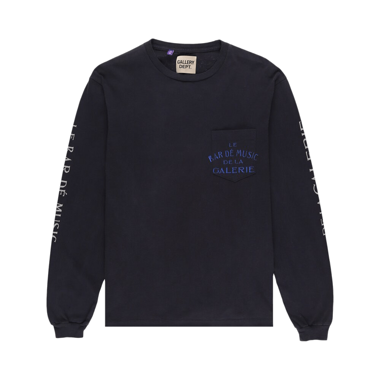 Gallery Dept. Le Bar Shop Long-Sleeve Tee "Black"