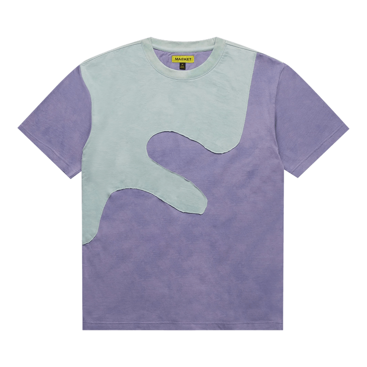 Market Deep End T-Shirt "Lavender/Pale Grey"