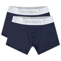 Palm Angels Boxer Shorts (2 Pack) "Navy"