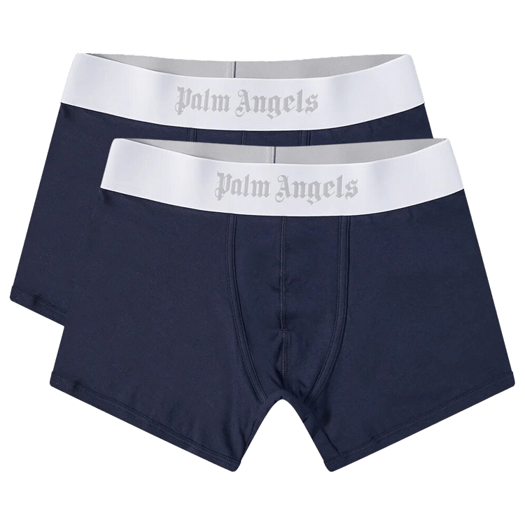 Palm Angels Boxer Shorts (2 Pack) "Navy"
