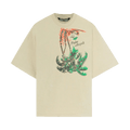 Palm Angels Upside Down Palm T-Shirt "Beige"