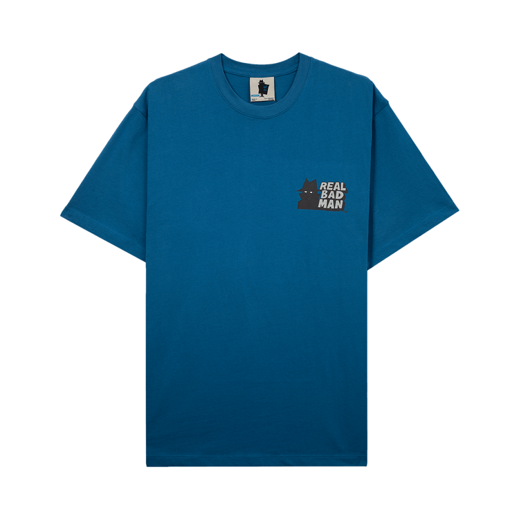 Real Bad Man Classic Watch Tee "Vallarta Blue"