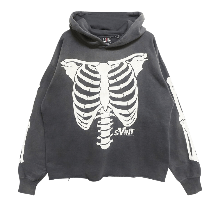 SAINT Mxxxxxx Bone Hoodie "Black"