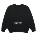 Flight Club Script Sweatshirt "Black"