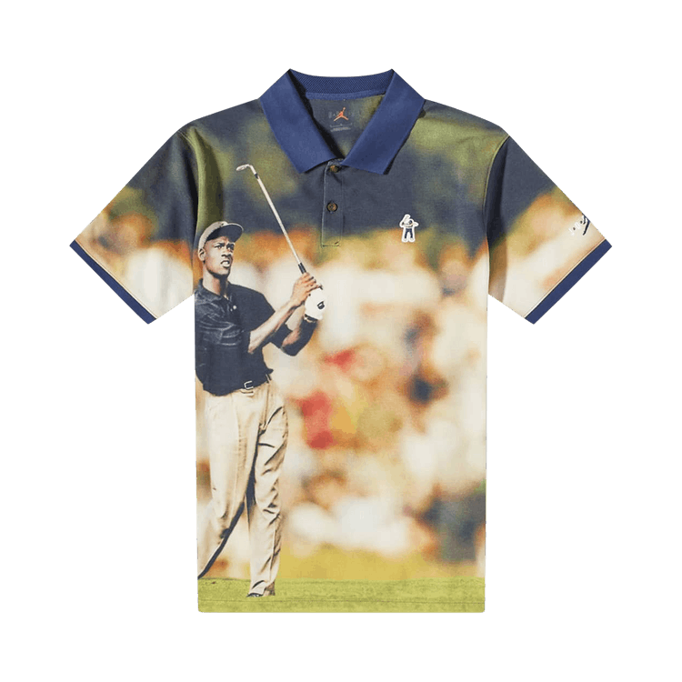 Air Jordan x Eastside Golf Polo Shirt "Midnight Navy/Fir"