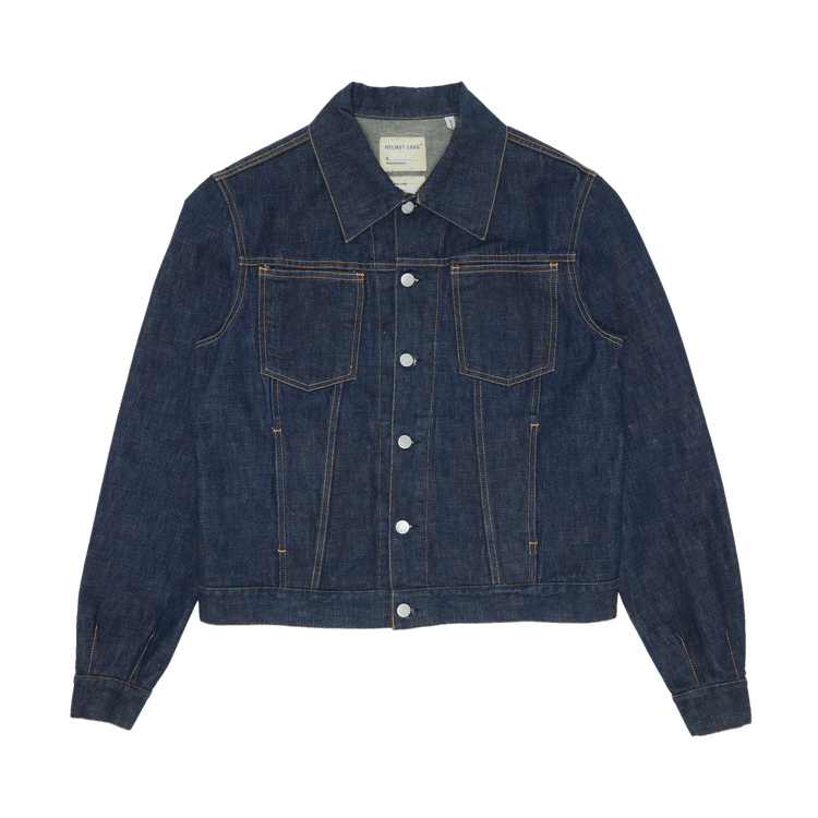 Vintage Helmut Lang 4 Pocket Raw Denim Jacket "Blue"