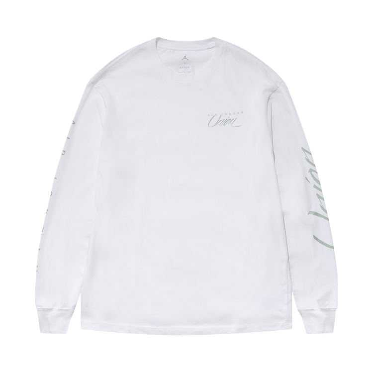 Air Jordan x Union Long-Sleeve T-Shirt "White/Grey Haze"