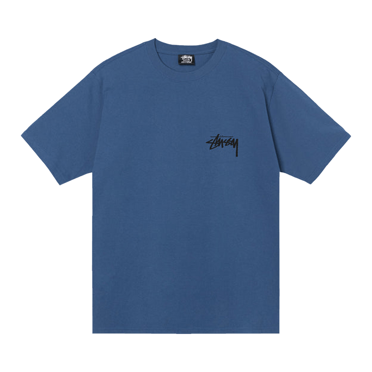 Stussy Burning Stock Tee "Midnight"