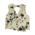 A-Cold-Wall* Tie Dye Asymmetric Vest "White"