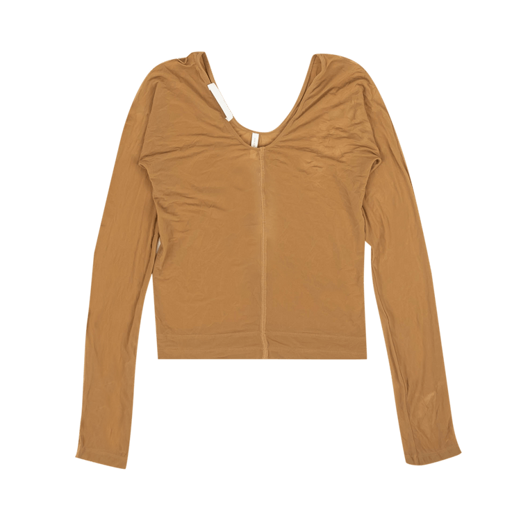 Helmut Lang Hosiery Top Shirt "Nude"