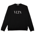 Valentino Logo Crewneck Sweatshirt "Black"