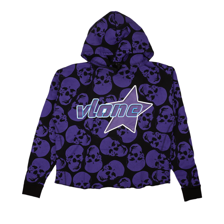 Vlone Crypt Pullover Hoodie Sweatshirt "Purple"