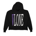 Vlone Staple Logo Hoodie Sweatshirt "Black"