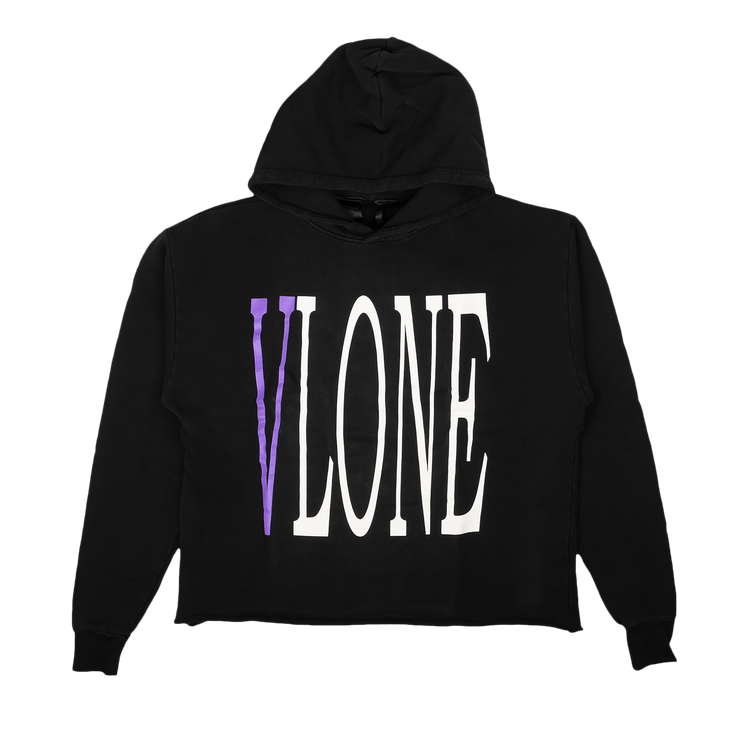 Vlone Staple Logo Hoodie Sweatshirt "Black"