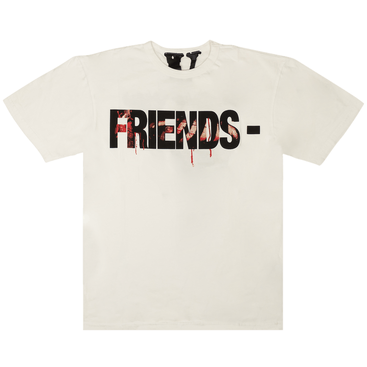 Vlone Keep Enemies Close Short-Sleeve T-Shirt "White"