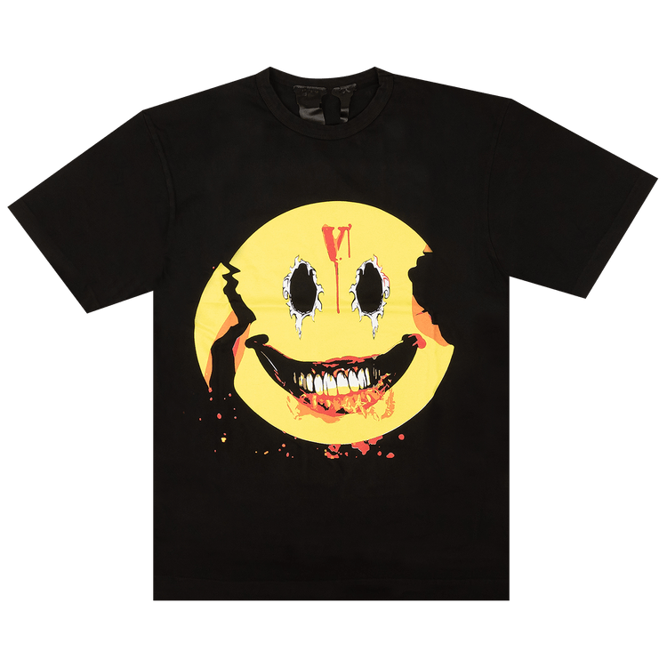 Vlone Laugh Now Cry Layer Short-Sleeve T-Shirt "Black"