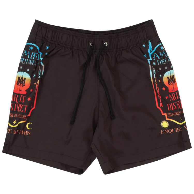 Amiri Fortune Swim Trunks "Black"