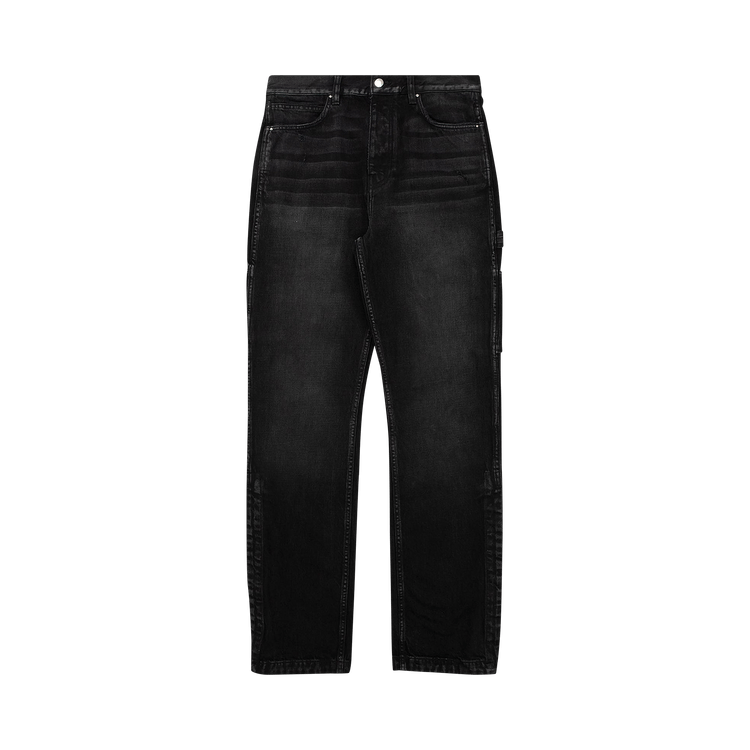 Amiri Stack Workman Jean "Aged Black"