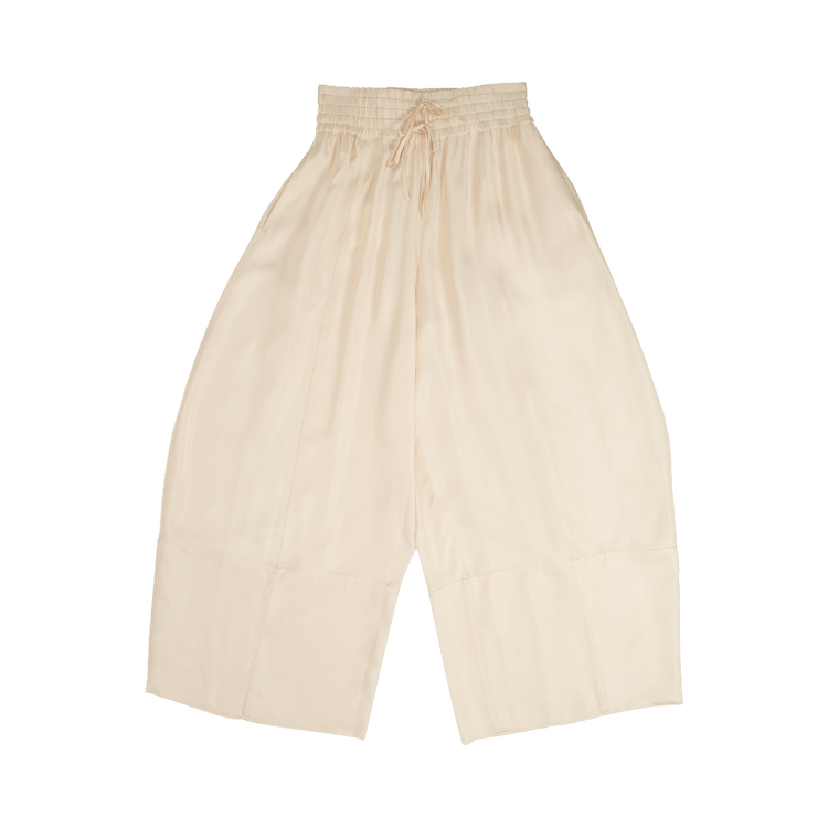 Jil Sander Long Wide Leg Pants "Ivory"