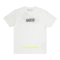 Off-White Graffiti Layers Slim Short-Sleeve Tee "White/Black"