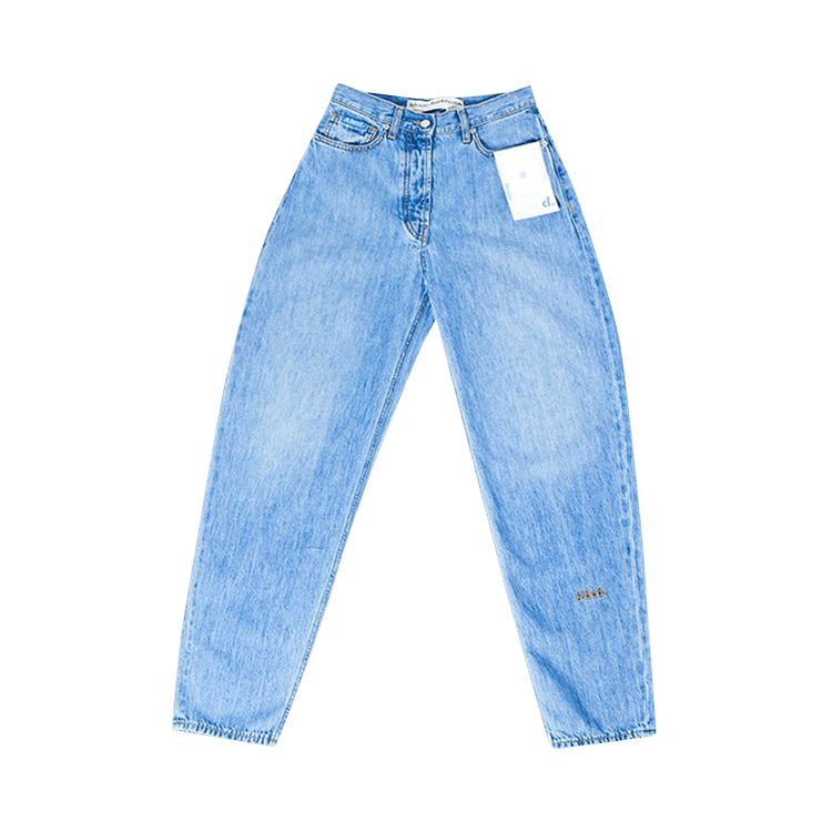 Advisory Board Crystals High Waisted Baggy Jean "Blue"