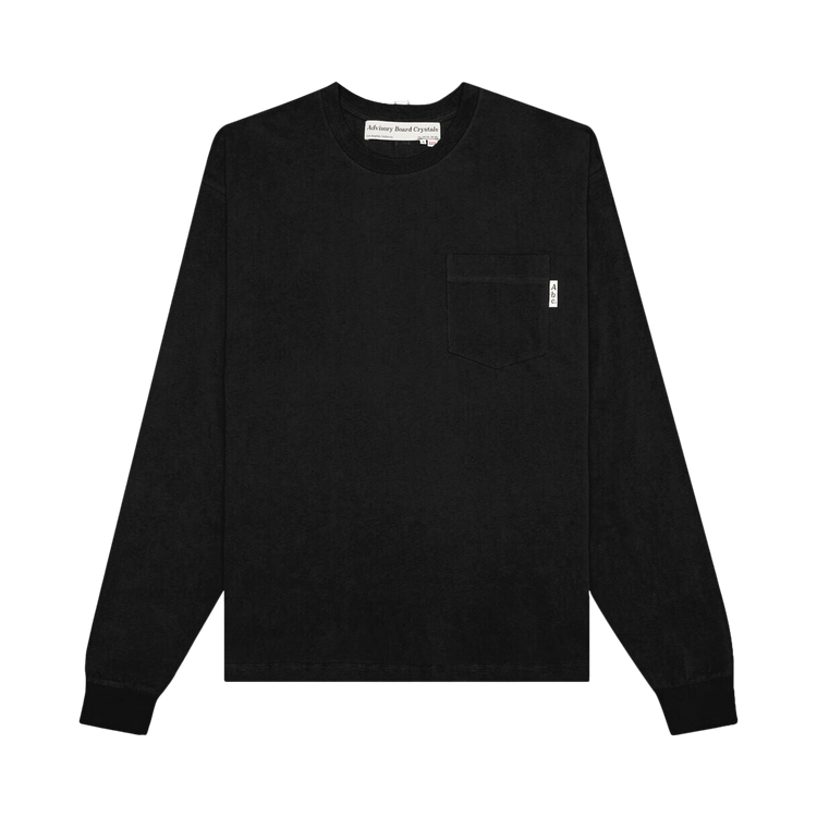 Advisory Board Crystals Long-Sleeve Pocket Tee "Black"