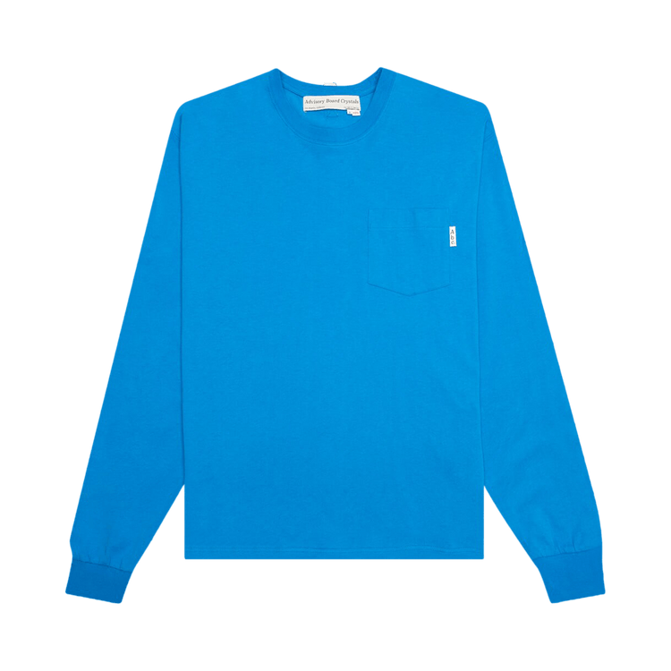 Advisory Board Crystals Long-Sleeve Pocket Tee "Blue"