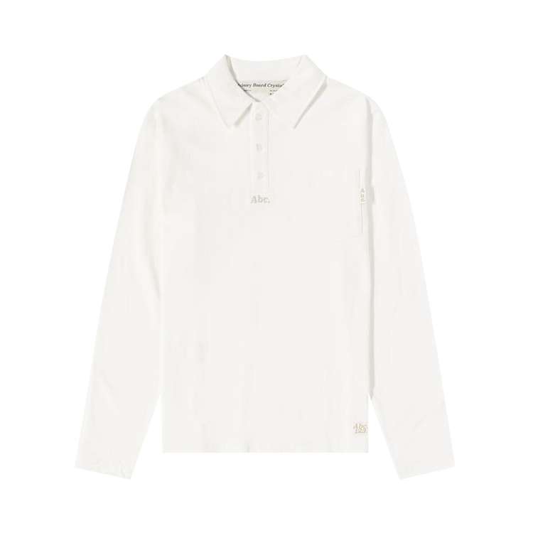 Advisory Board Crystals Long-Sleeve Polo Shirt "Neutrals"