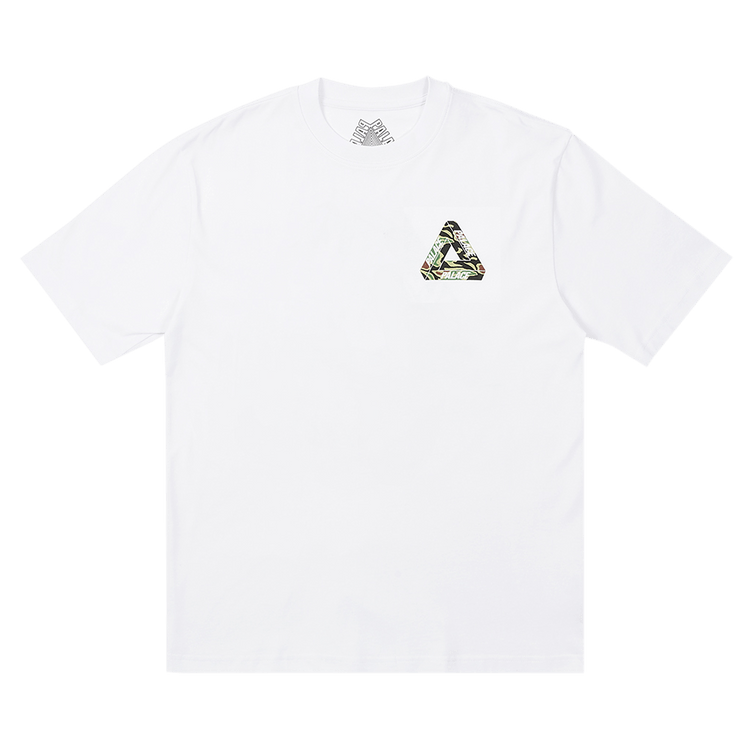 Palace Jungle Camo Tri-Ferg T-Shirt "White"